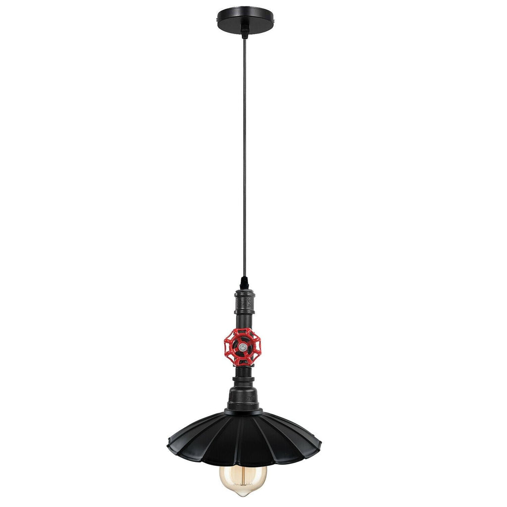 Vintage Style Industrial Pendant Light Chandeliers Steampunk Pipe Lamp E27 Base~1304