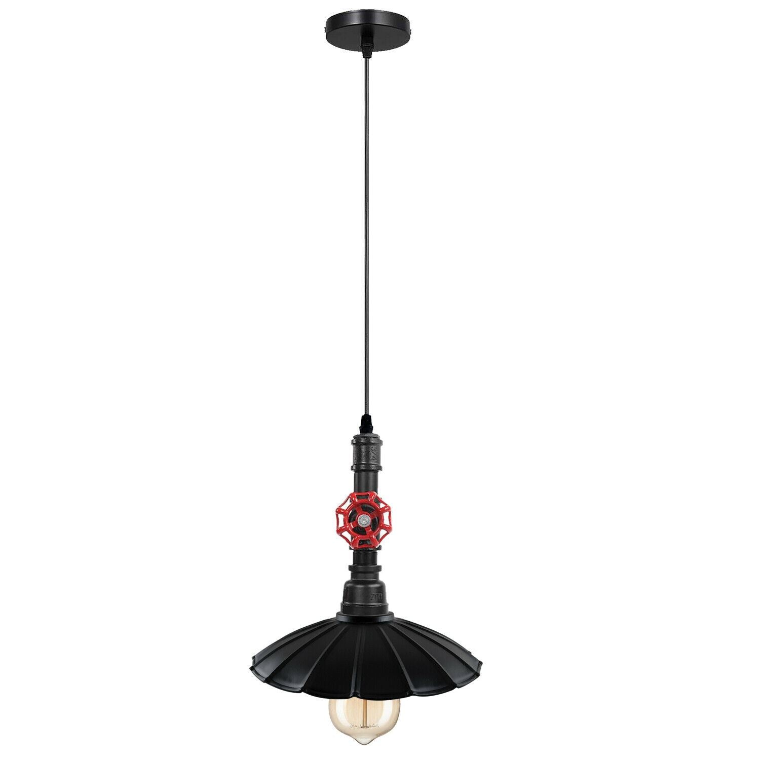 Vintage Style Industrial Pendant Light Chandeliers Steampunk Pipe Lamp E27 Base~1304