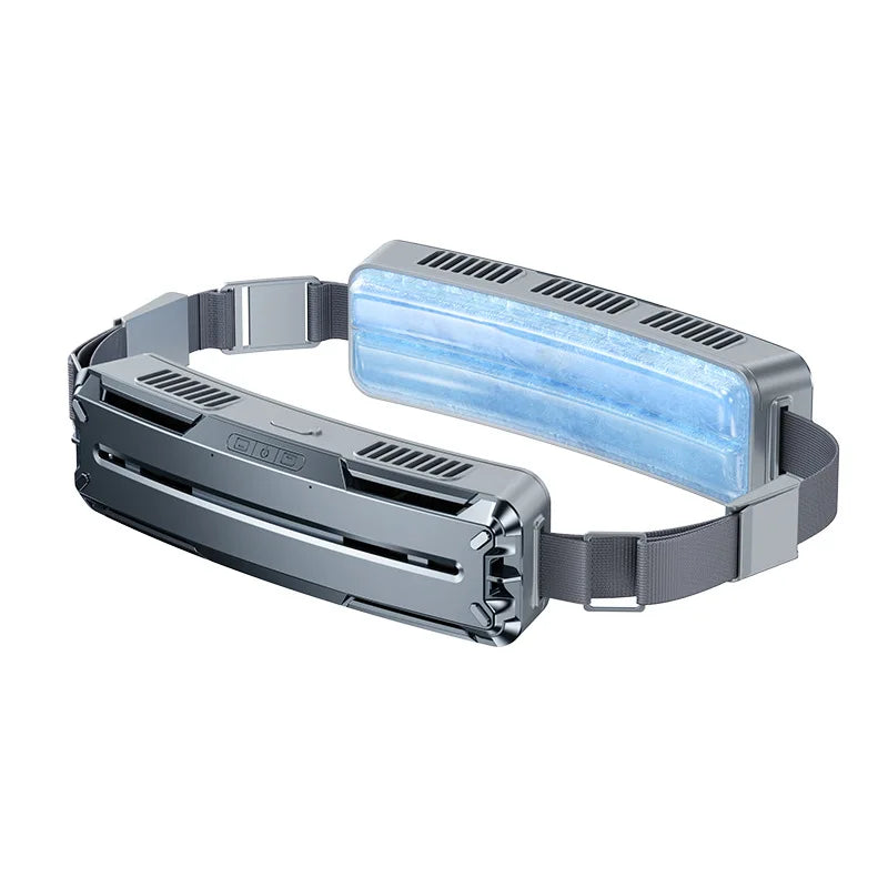 Smart Portable Ice Belt Fan USB Cooling Summer Fan