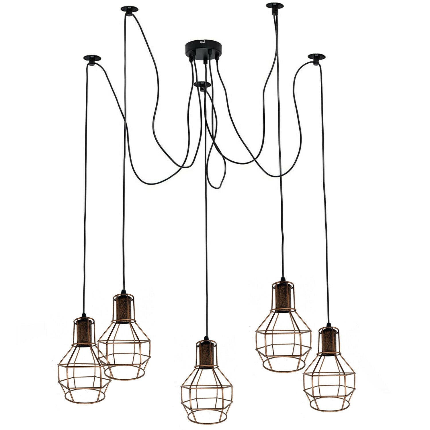 Spider Light Fixture Adjustable E27 Retro Ceiling Light~1590