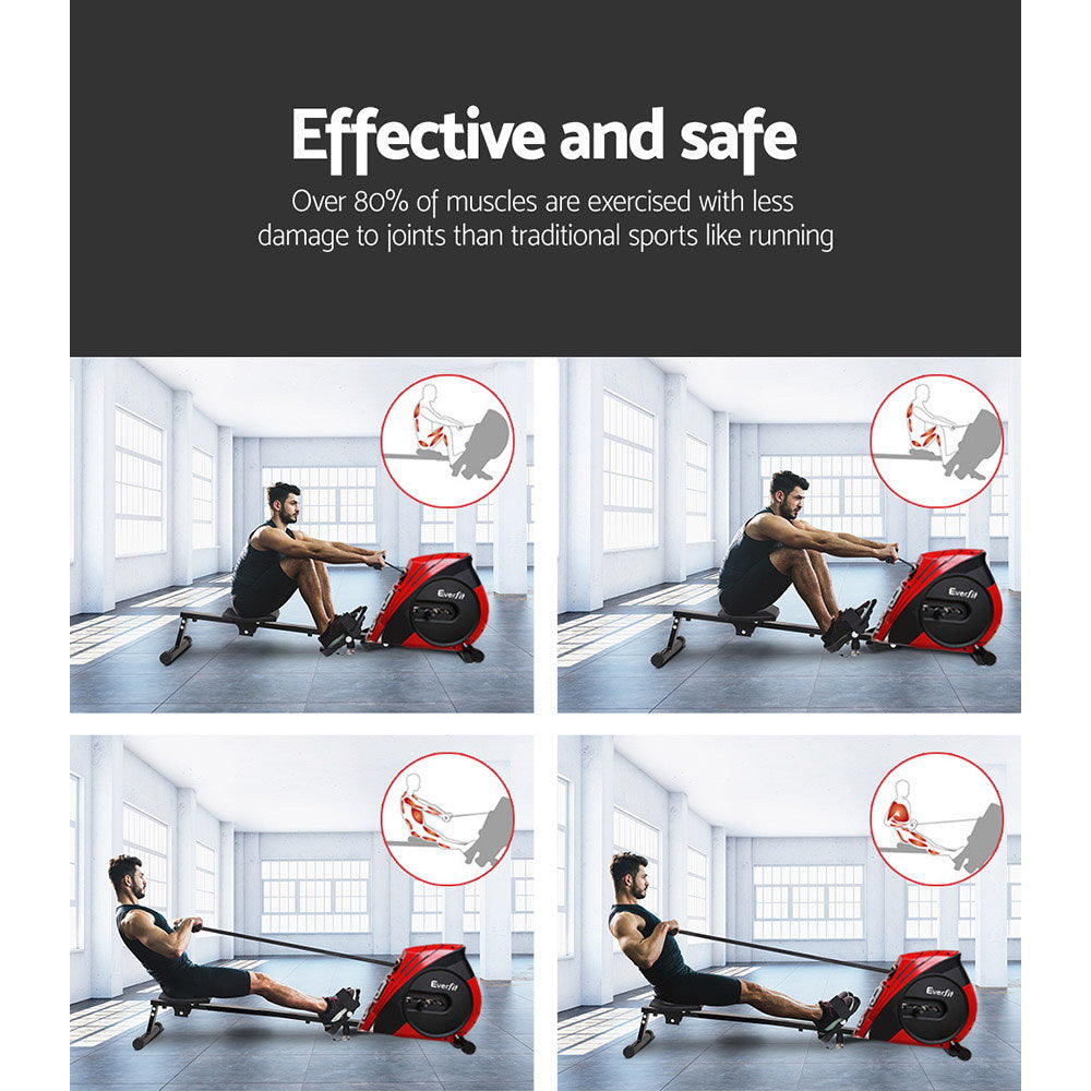 NNEDSZ 4 Level Rowing Exercise Machine