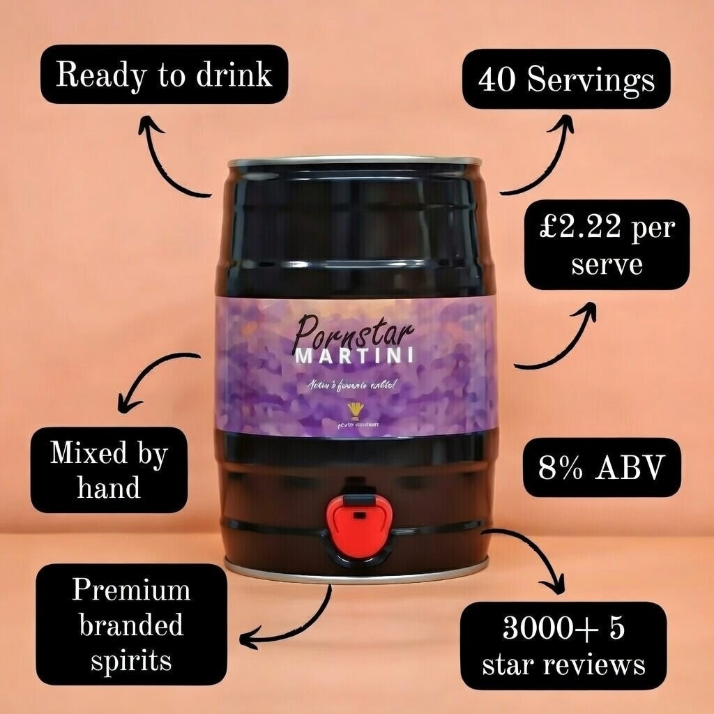 Pornstar Martini 5L Cocktail Keg