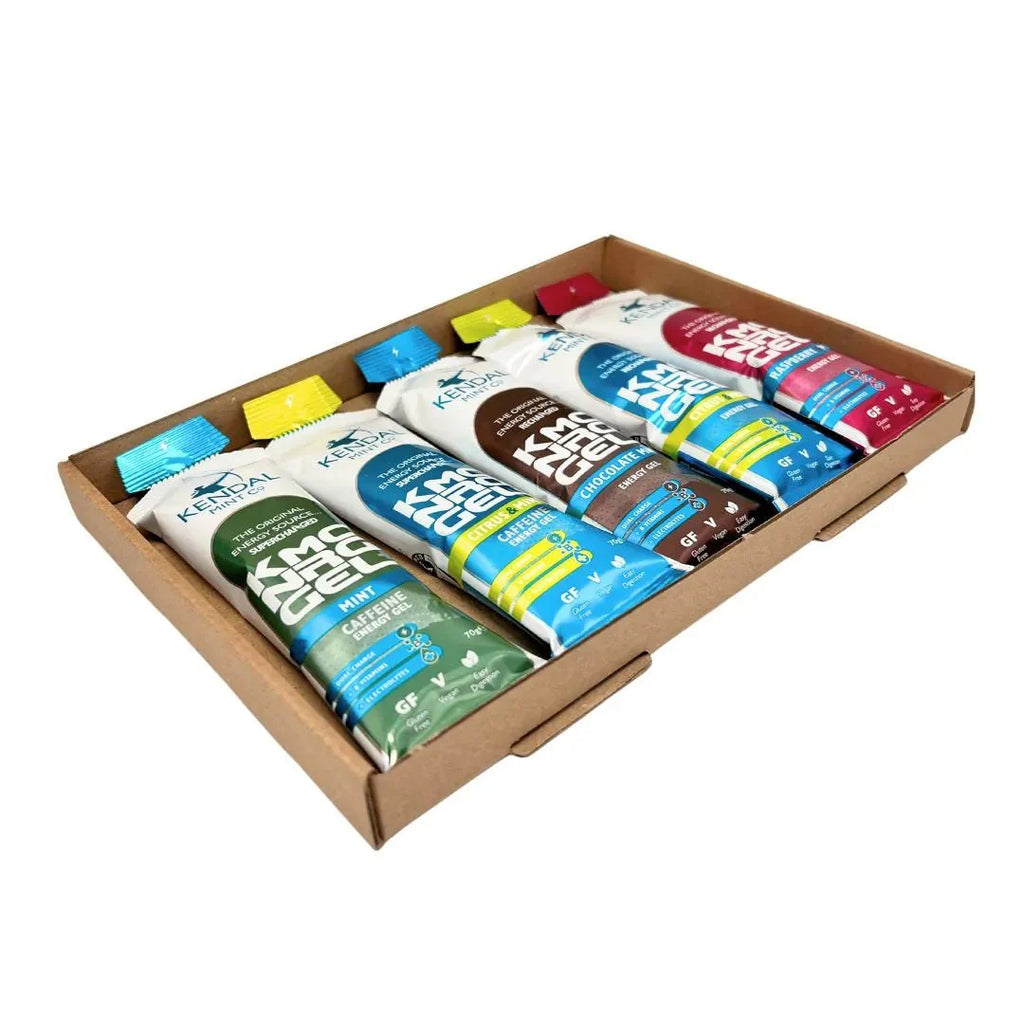 KMC NRG GEL Mixed Flavour Energy Gel Bundles